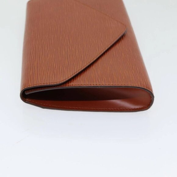LOUIS VUITTON Epi Art Deco Clutch Bag Brown - Picture 5 of 15